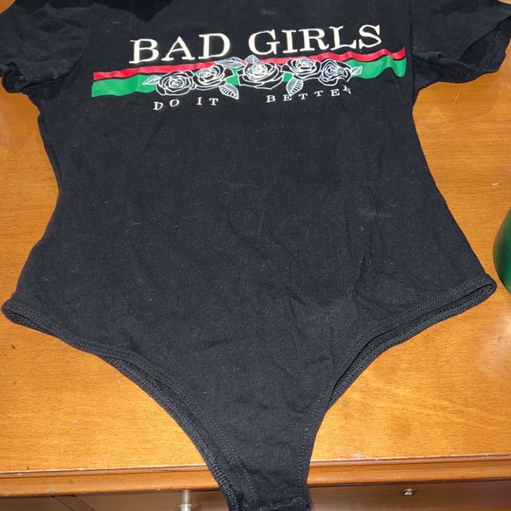 Black bodysuit
